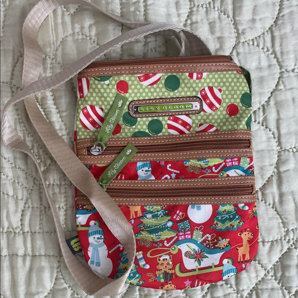 Colorful Holiday Crossbody Bag